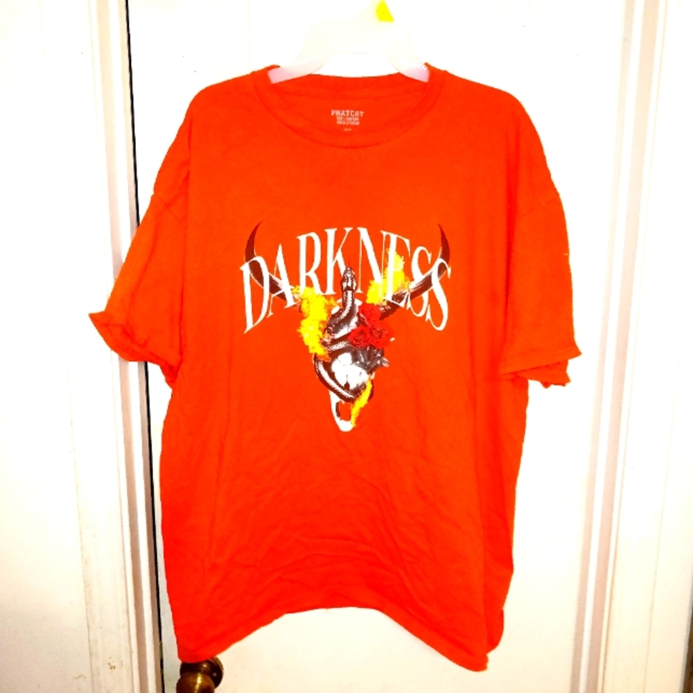 Orange Darkness Graphic Tee
